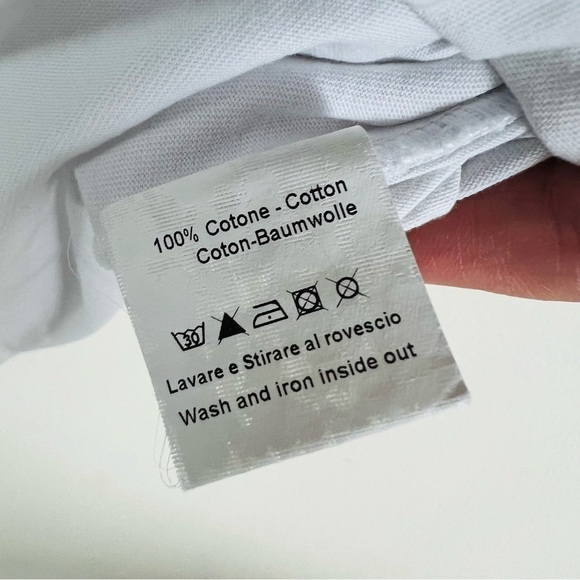 Chiara Ferragni Women's White/Pink/Blue Top Size Medium - Picture 7 of 9